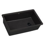 31 x 19 inch Undermount Granite Composite Single Bowl Kitchen Sink