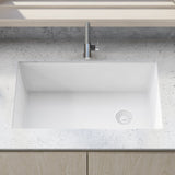 31 x 19 inch Undermount Granite Composite Single Bowl Kitchen Sink