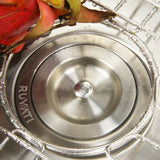32-inch Low-Divide 50/50 Double Bowl Undermount 16 Gauge Stainless Steel Kitchen Sink