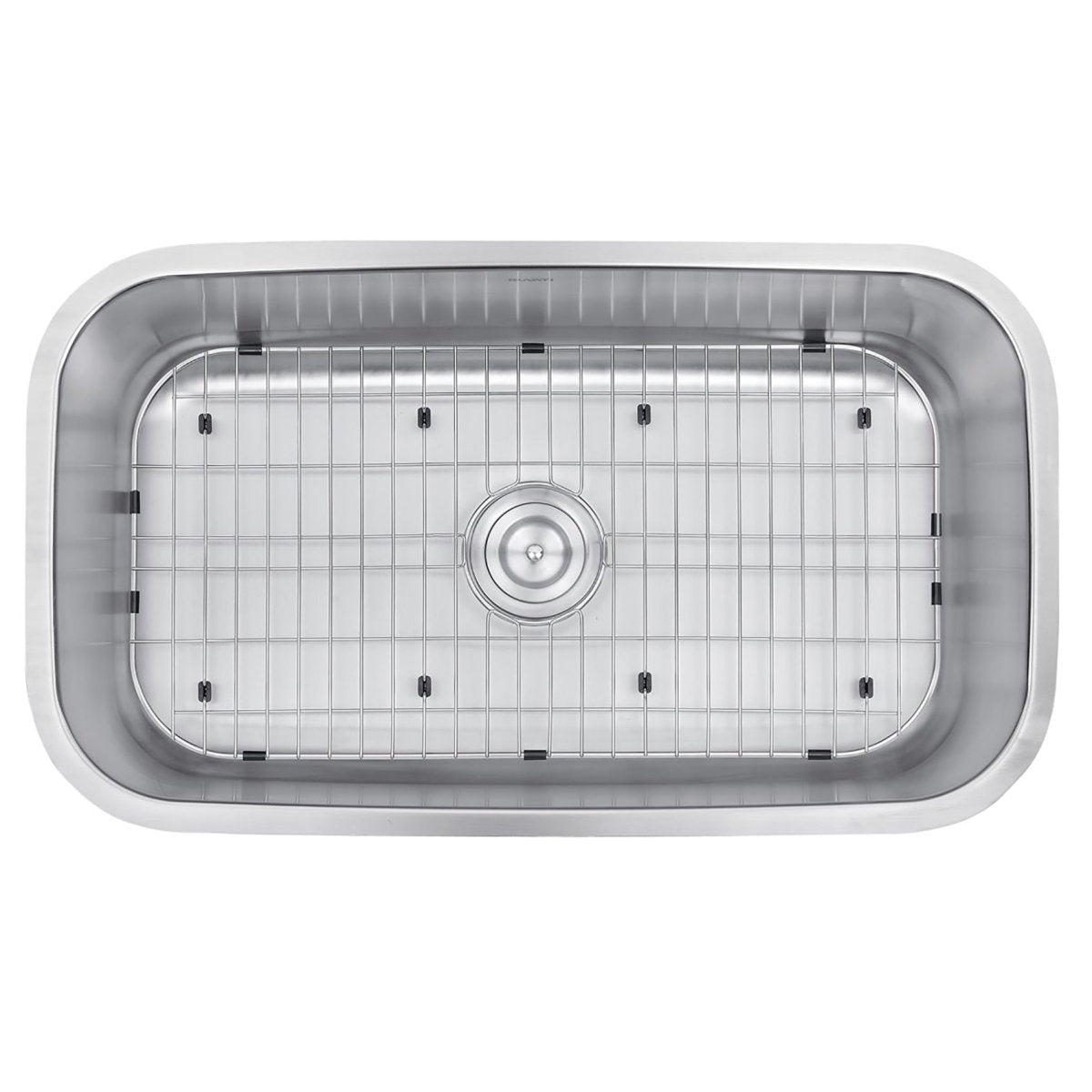 32-inch Undermount 16 Gauge Stainless Steel Kitchen Sink Single Bowl