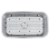 32-inch Undermount 16 Gauge Stainless Steel Kitchen Sink Single Bowl