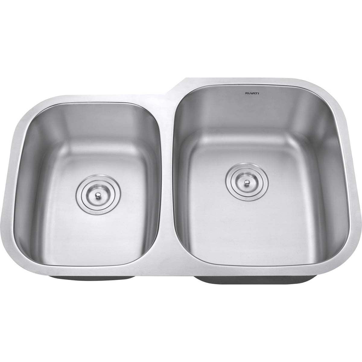 32-inch Undermount Double Bowl 16 Gauge Stainless Steel Kitchen Sink