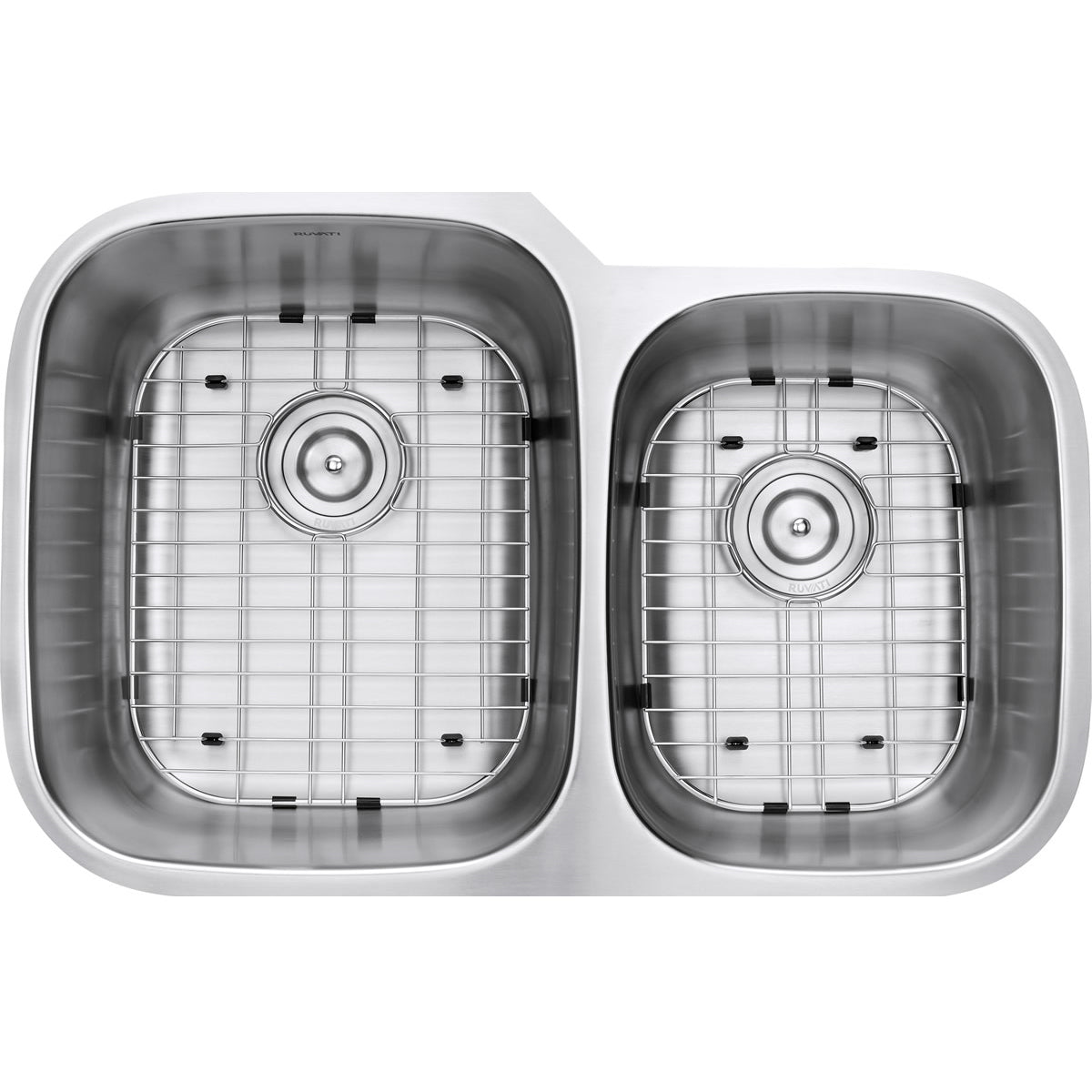 32-inch Undermount Double Bowl 16 Gauge Stainless Steel Kitchen Sink