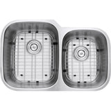 32-inch Undermount Double Bowl 16 Gauge Stainless Steel Kitchen Sink