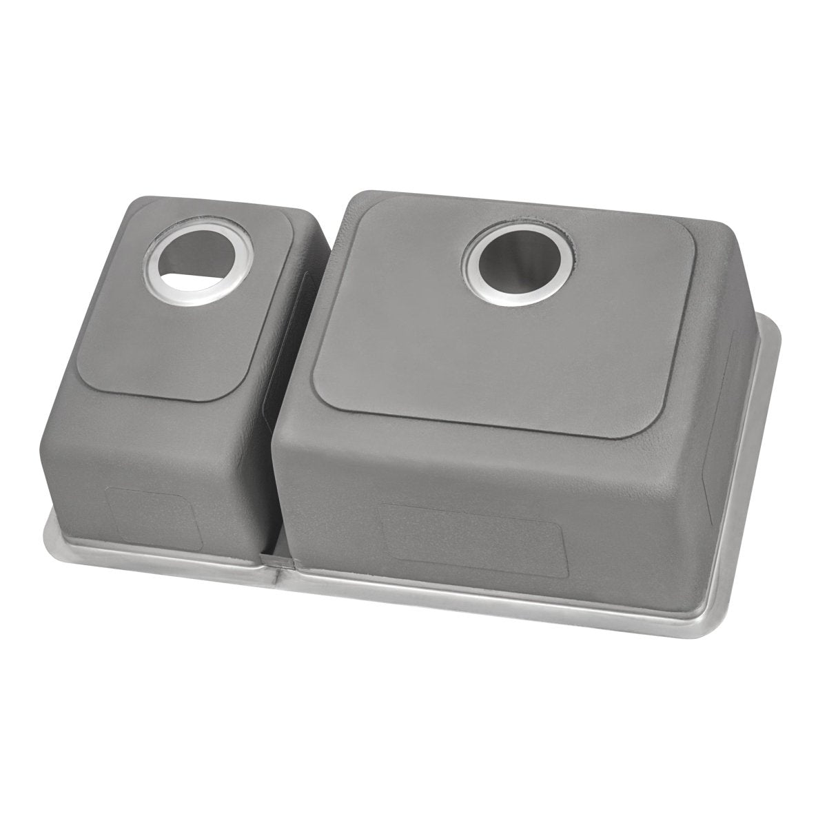 32-inch Undermount Kitchen Sink Double Bowl 16 Gauge Stainless Steel