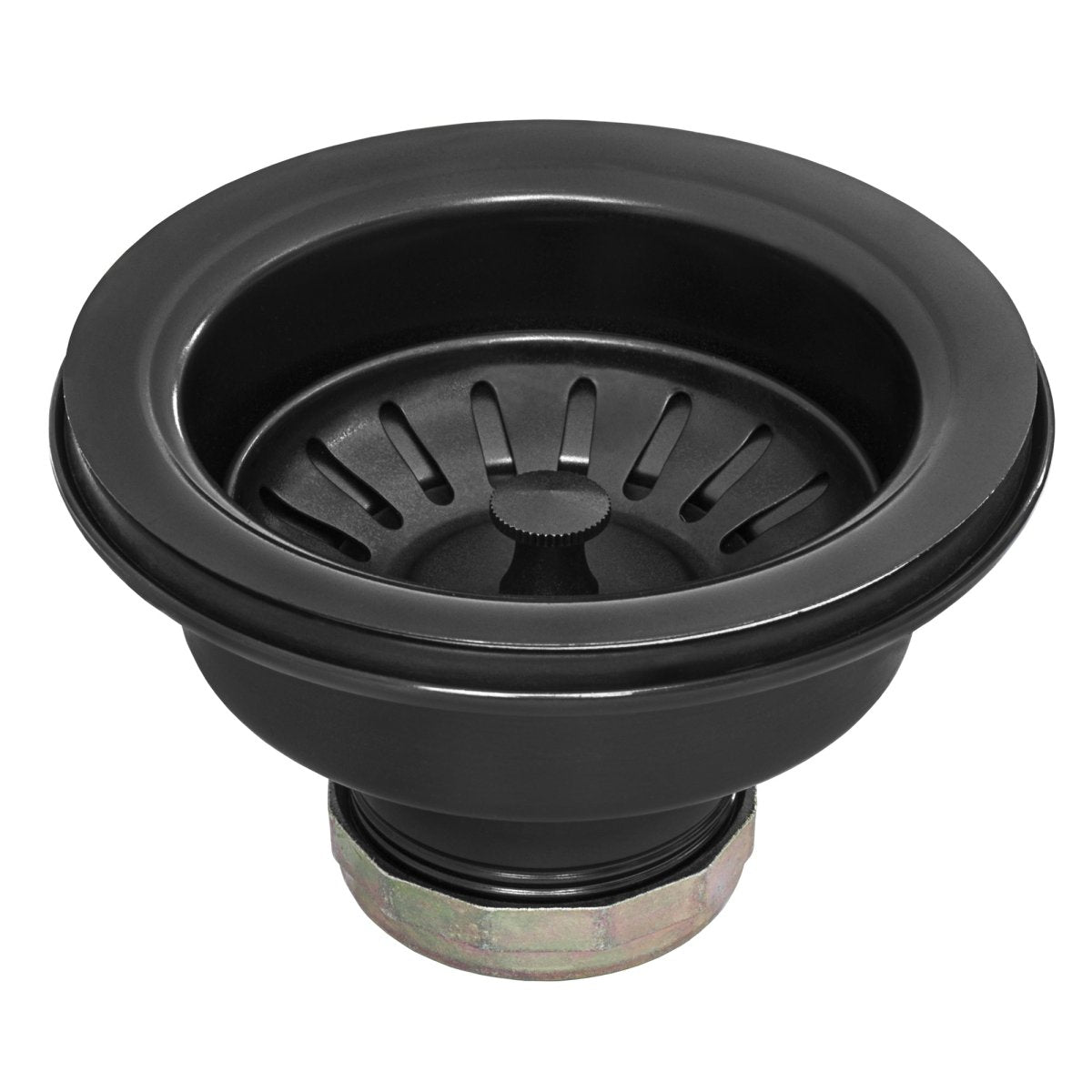 33-inch Apron-Front Farmhouse Kitchen Sink - Gunmetal Black Matte Stainless Steel Single Bowl