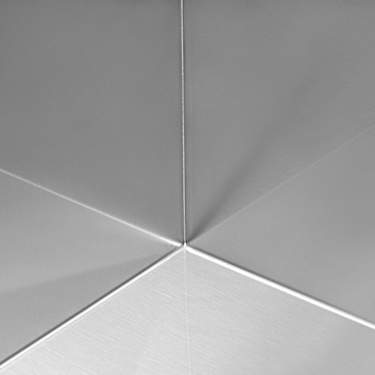 33-inch Drop-in Low Platform-Divide Zero Radius 60/40 Double Bowl 16 Gauge Topmount Kit