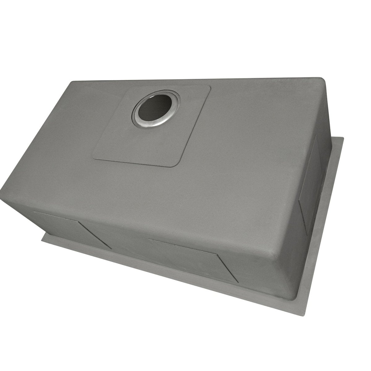 33-inch Undermount 16 Gauge Tight Radius Large Kitchen Sink Stainless Steel Single Bowl