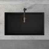 33 x 19 inch Granite Composite Undermount Single Bowl Kitchen Sink