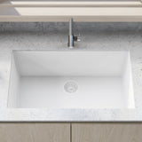 33 x 19 inch Granite Composite Undermount Single Bowl Kitchen Sink