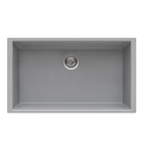 33 x 19 inch Granite Composite Undermount Single Bowl Kitchen Sink
