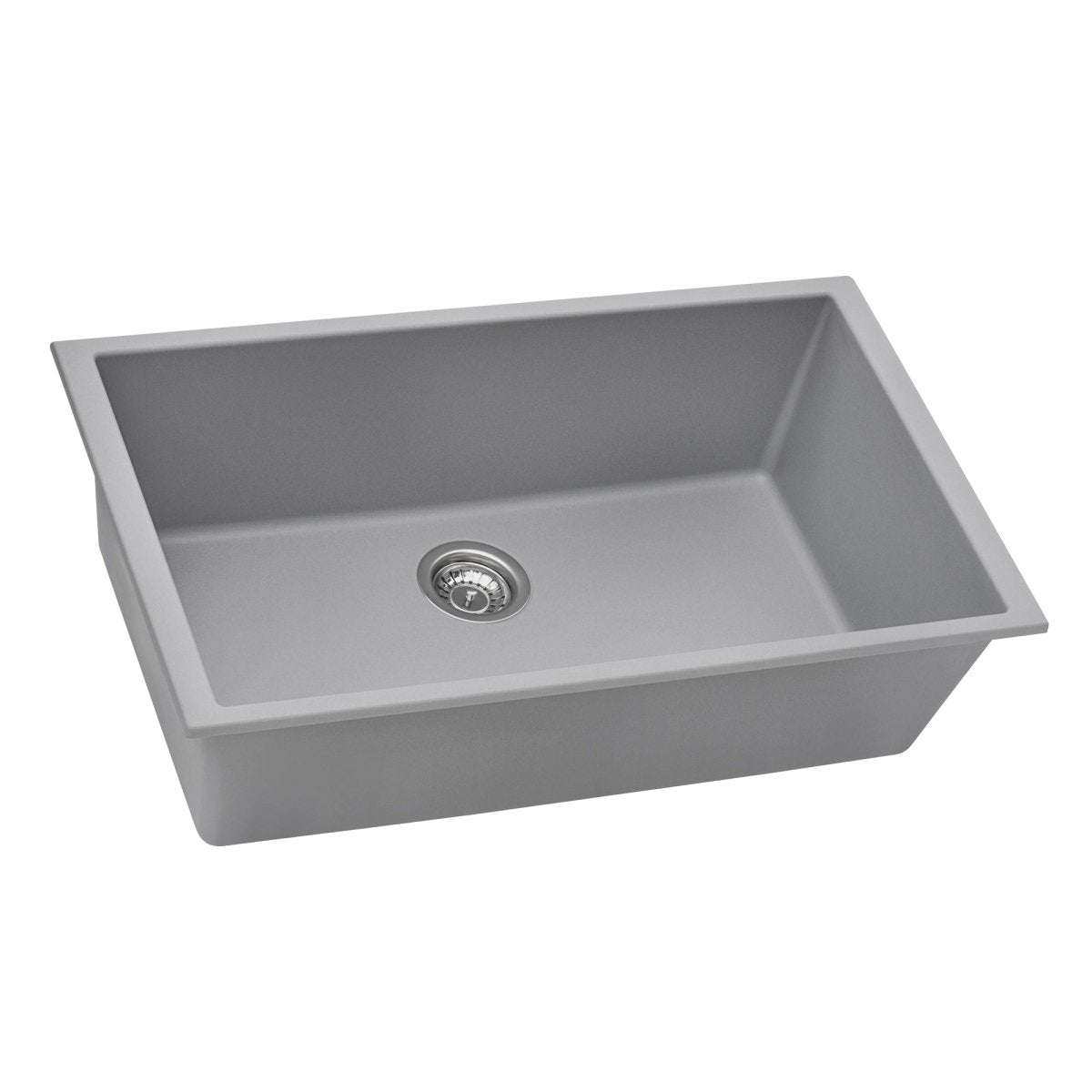 33 x 19 inch Granite Composite Undermount Single Bowl Kitchen Sink