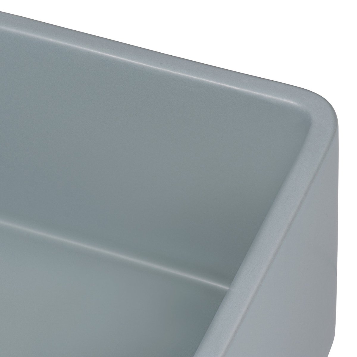 33 x 20 inch Fireclay Reversible Farmhouse Apron-Front Kitchen Sink Single Bowl