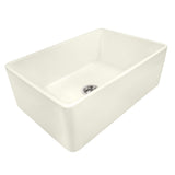 33 x 20 inch Fireclay Reversible Farmhouse Apron-Front Kitchen Sink Single Bowl