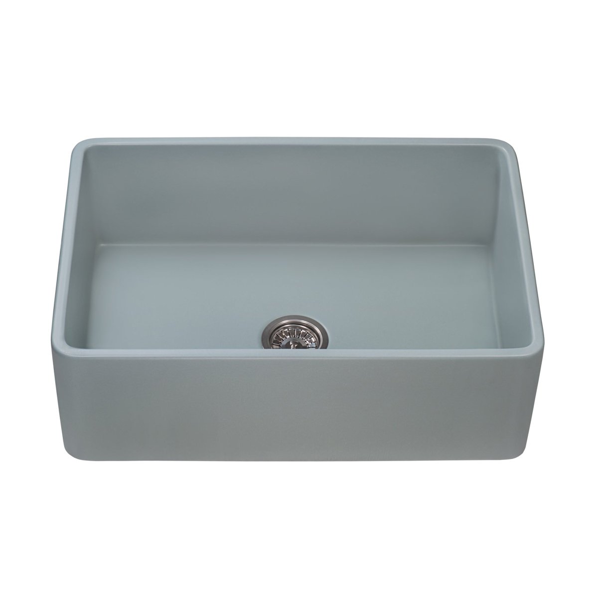 33 x 20 inch Fireclay Reversible Farmhouse Apron-Front Kitchen Sink Single Bowl