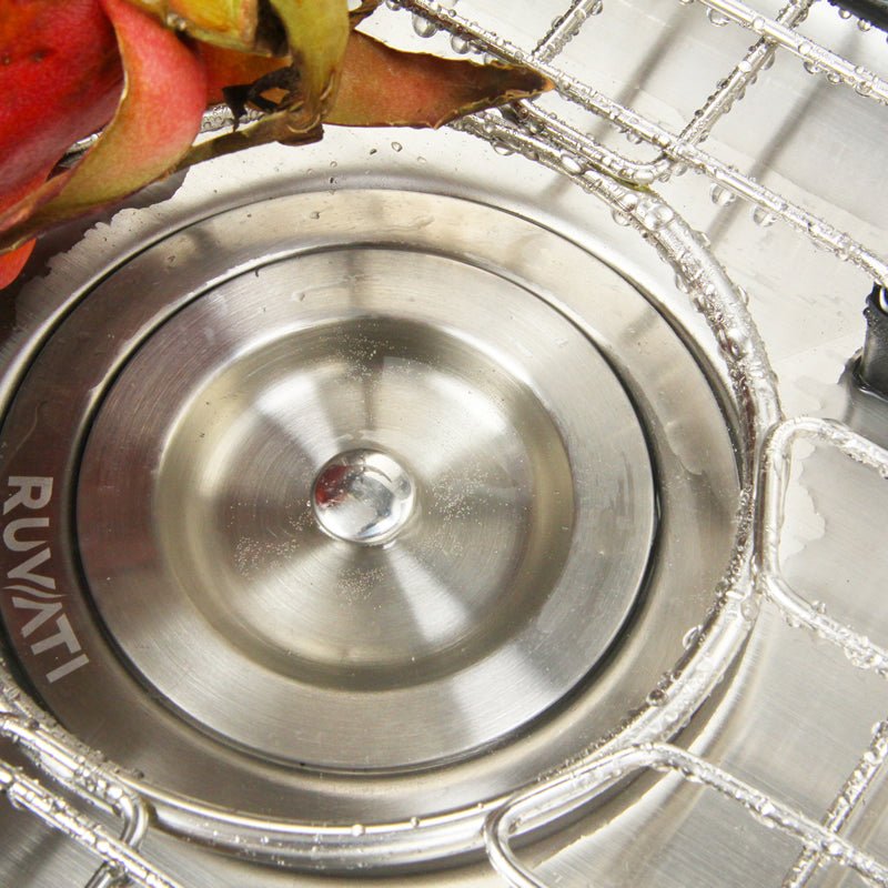 33 x 22 inch Drop-in 60/40 Double Bowl 16 Gauge Zero Radius Topmount Stainless Steel Kitchen Sink
