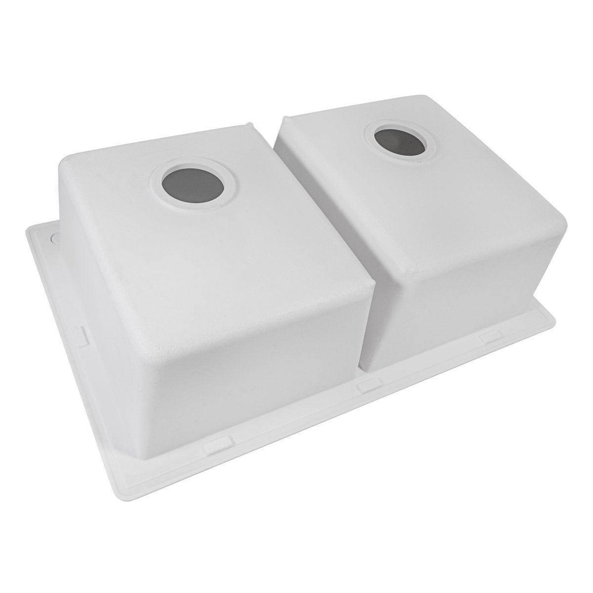 33 x 22 inch Dual-Mount Granite Composite Double Bowl