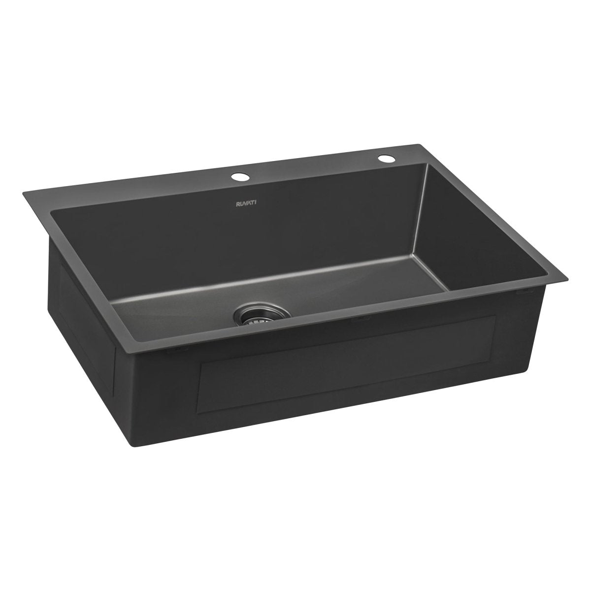 33 x 22 inch Stainless Steel Drop-in Topmount Kitchen Sink 16 Gauge Single Bowl