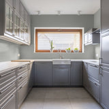 3/4 in. Soho Cement Chic Penny Round Matte Glazed Porcelain Mosaic