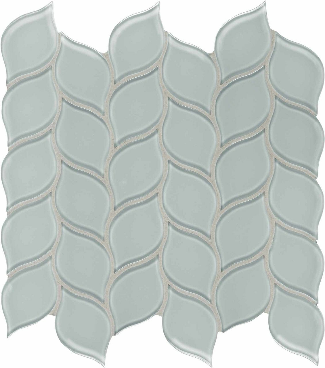 Petal Element Cloud Light Colors Glass Mosaic