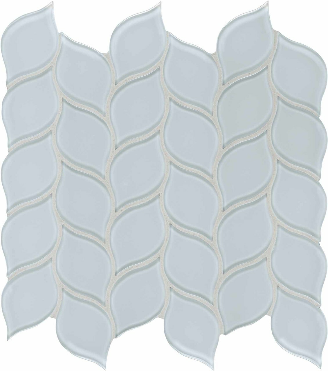 Petal Element Skylight Light Colors Glass Mosaic