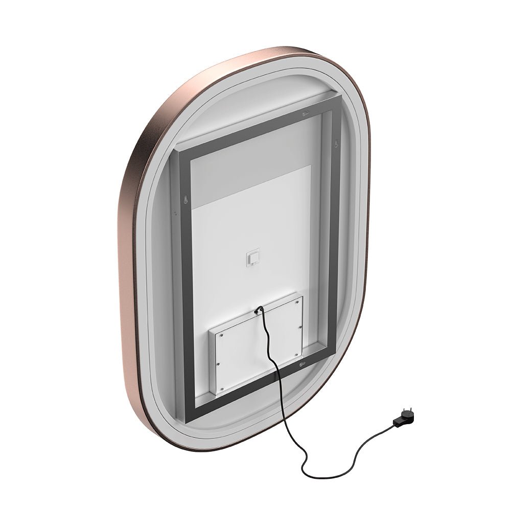 36 in. x 48 in. LED Lighted Bathroom Vanity Mirror, Anti-Fog, CRI 90+, Adjustable Color Temperature & Remembrance, Lighted Makeup Mirrors, Neu-U Style