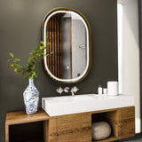 36 in. x 48 in. LED Lighted Bathroom Vanity Mirror, Anti-Fog, CRI 90+, Adjustable Color Temperature & Remembrance, Lighted Makeup Mirrors, Neu-U Style