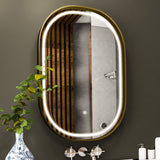 36 in. x 48 in. LED Lighted Bathroom Vanity Mirror, Anti-Fog, CRI 90+, Adjustable Color Temperature & Remembrance, Lighted Makeup Mirrors, Neu-U Style