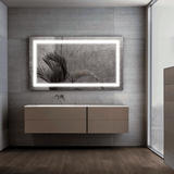 36 in. x 48 in. Vanity Mirror with Lights, Anti-Fog, CRI 90+, Makeup Mirror with Lights, Touch Switch Control, CCT Adjustable With Remembrance, LED Mirror for Bathroom, Inner Window Style