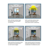 360° 3 Step Dimming Motion & Daylight Sensor for Linear High bay - 49ft max height - Frosted