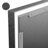 Frontlit/Backlit LED Lighted Bathroom Vanity Mirror with Frame, Anti-Fog, Touch Button, CRI 90+, Adjustable CCT & Memory, Magnum Style