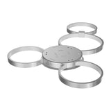 4 Rings, LED Circle Flushmount Lights, 41W, 3000K, 2986LM, Hallway Light Fixtures,