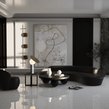 4 X 12 In Mayfair Suave Bianco Polished Rectified Glazed Porcelain
