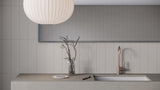 4 X 16 In Soho Halo Grey Dark Colors Matte Pressed Glazed Ceramic