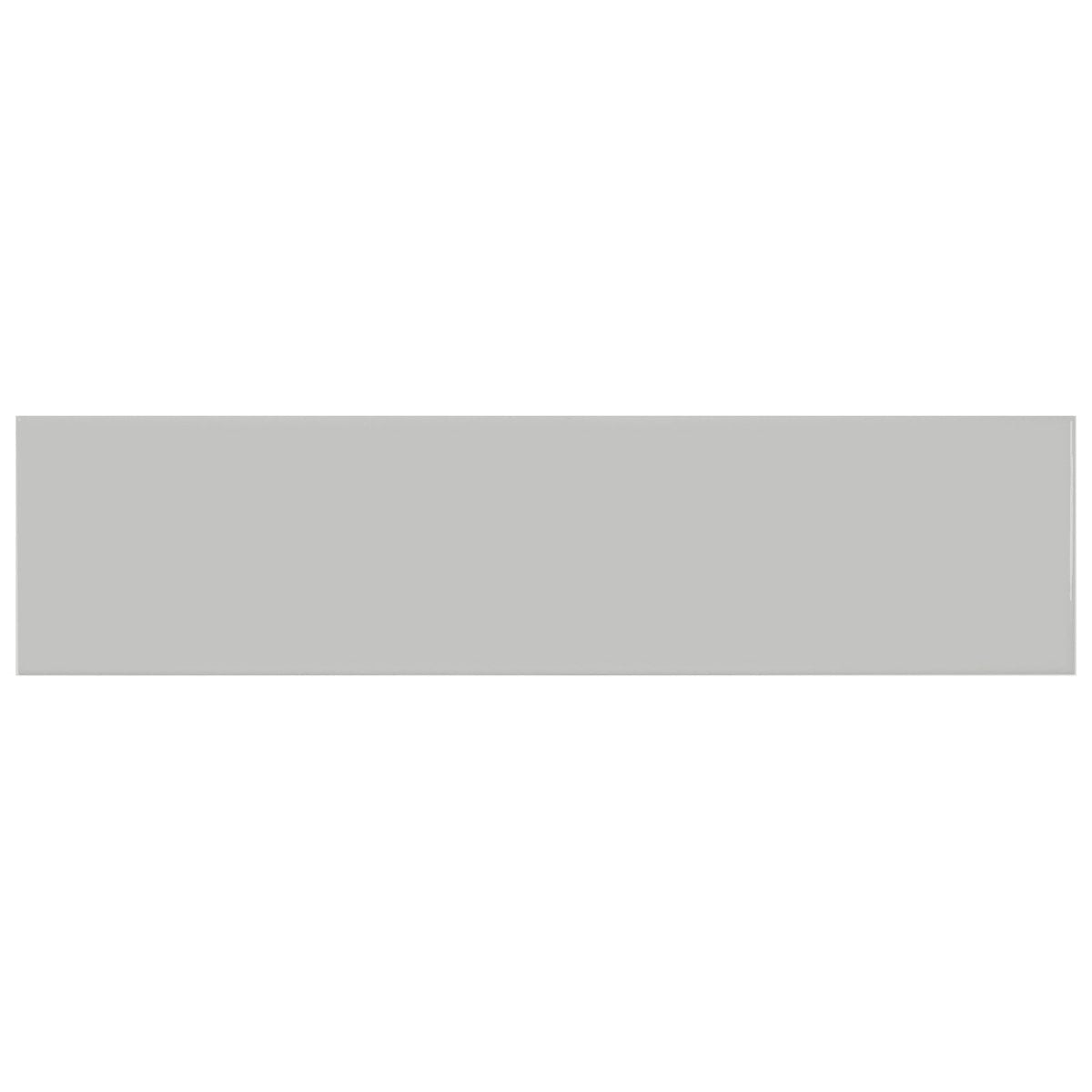 4 X 16 In Soho Loft Grey Dark Colors Matte Pressed Glazed Ceramic