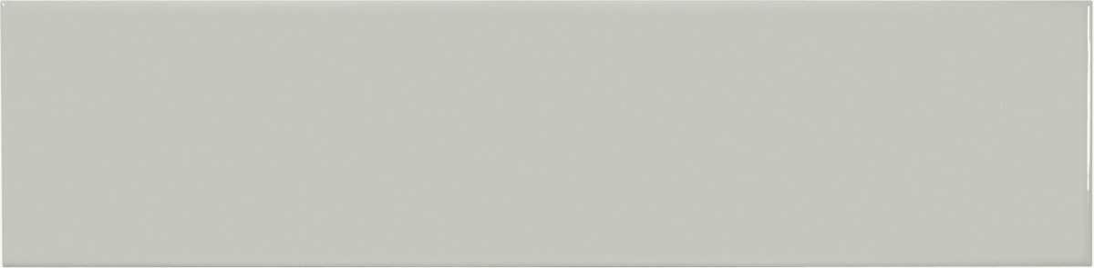 4 x 16 in. Soho Soft Sage Glossy Pressed Glazed Ceramic Wall Tile
