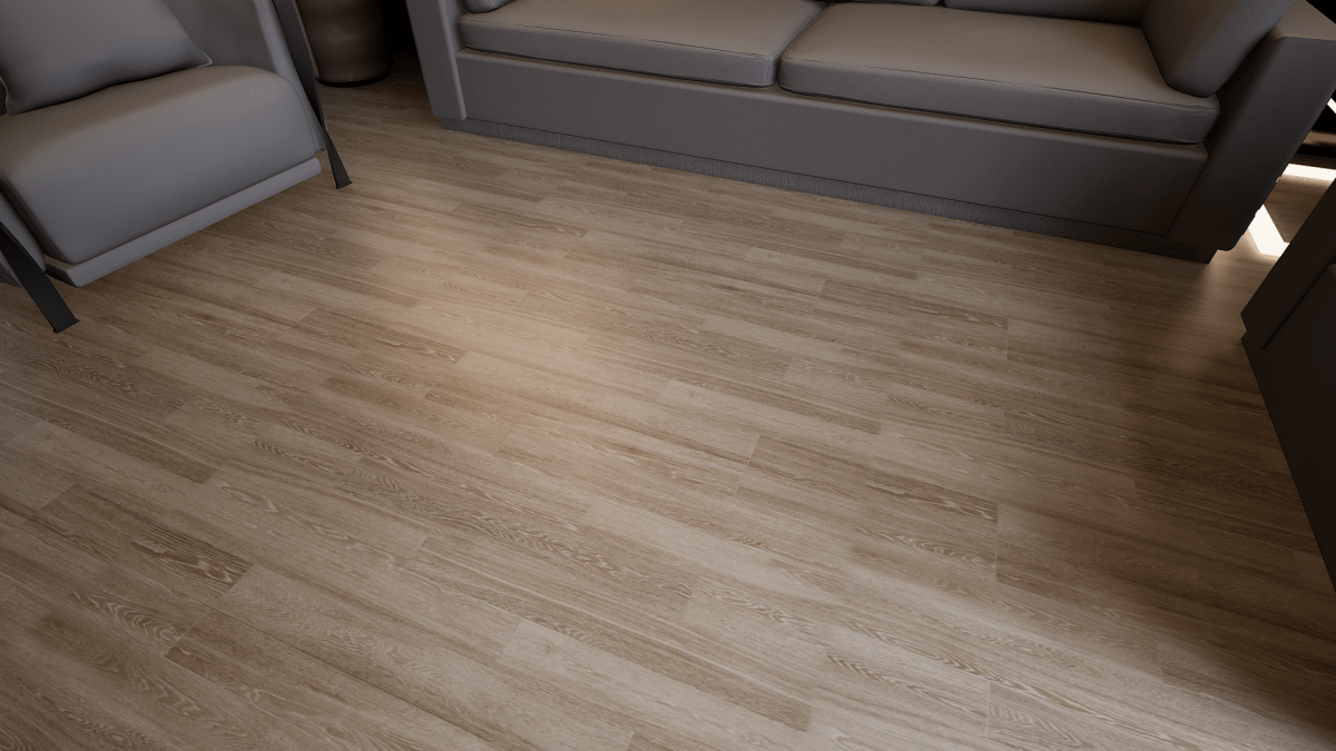 4 X 24 In Aspen French Oak Matte Rectified Glazed Porcelain