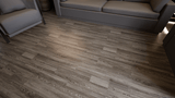 4 X 24 In Aspen Grey Ridge Matte Rectified Glazed Porcelain