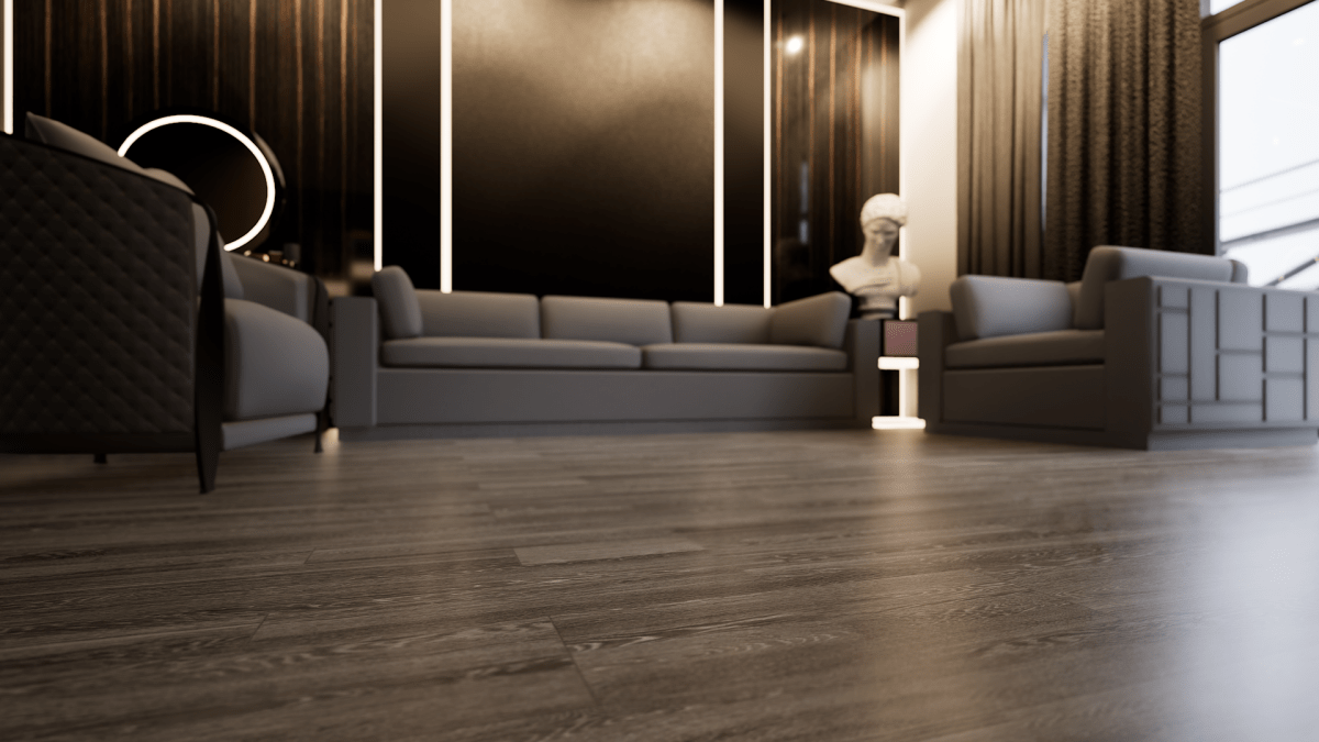 4 X 24 In Aspen Grey Ridge Matte Rectified Glazed Porcelain