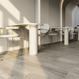 4 X 24 In Aspen Matte Rectified Glazed Porcelain