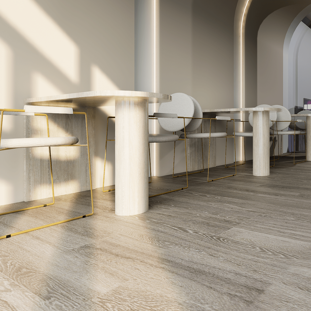 4 X 24 In Aspen Matte Rectified Glazed Porcelain