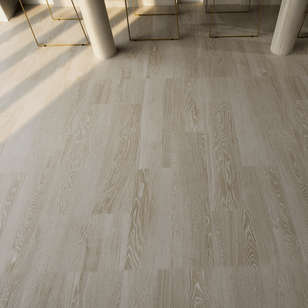 4 X 24 In Aspen Paper Birch Matte Rectified Glazed Porcelain