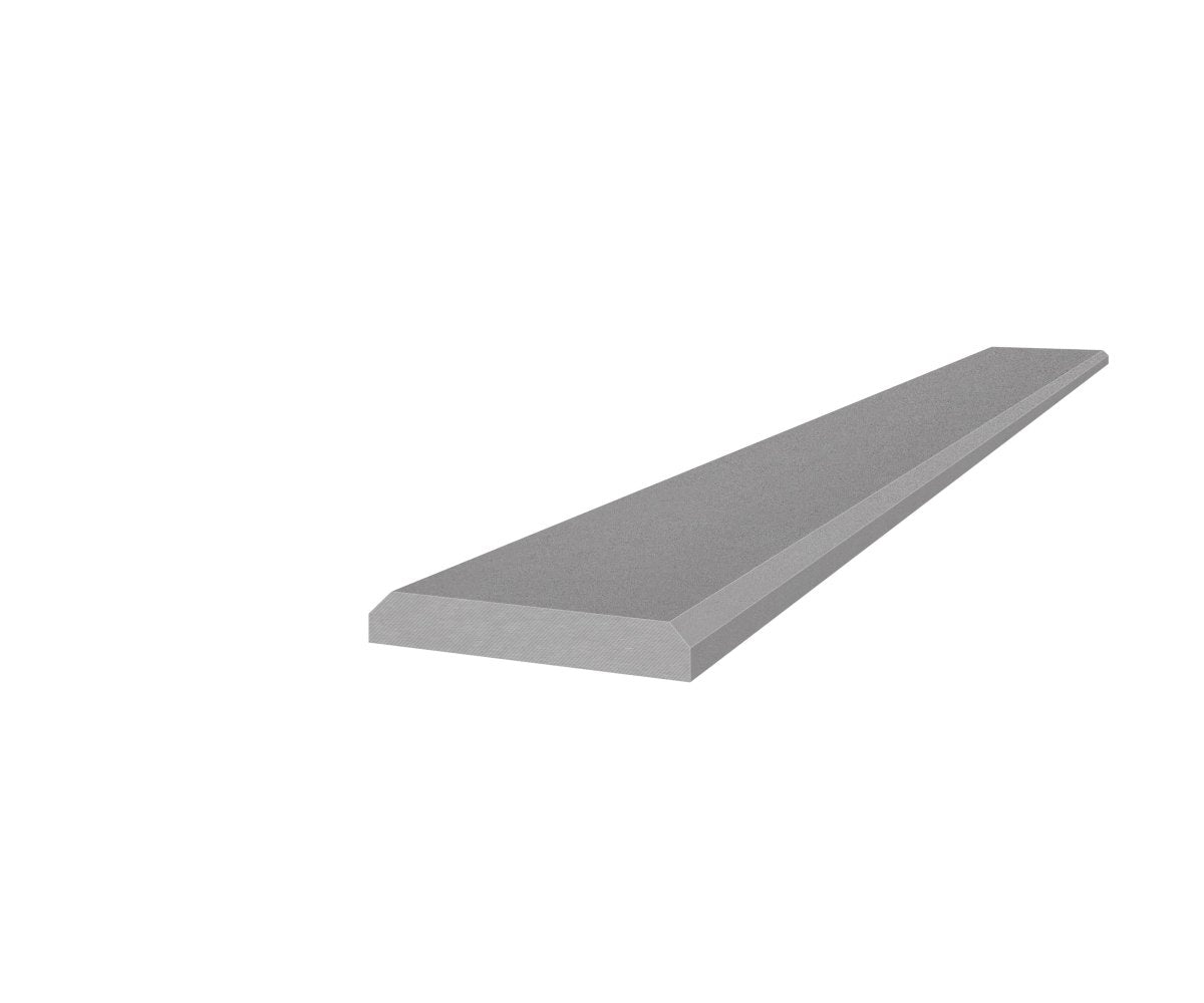 4 x 36 in. Marmiline Shadow Polished Engineered Stone Threshold