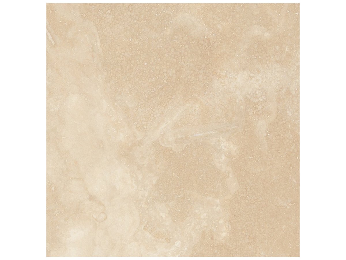 4 X 4 In Ivory Filled & Honed Travertine