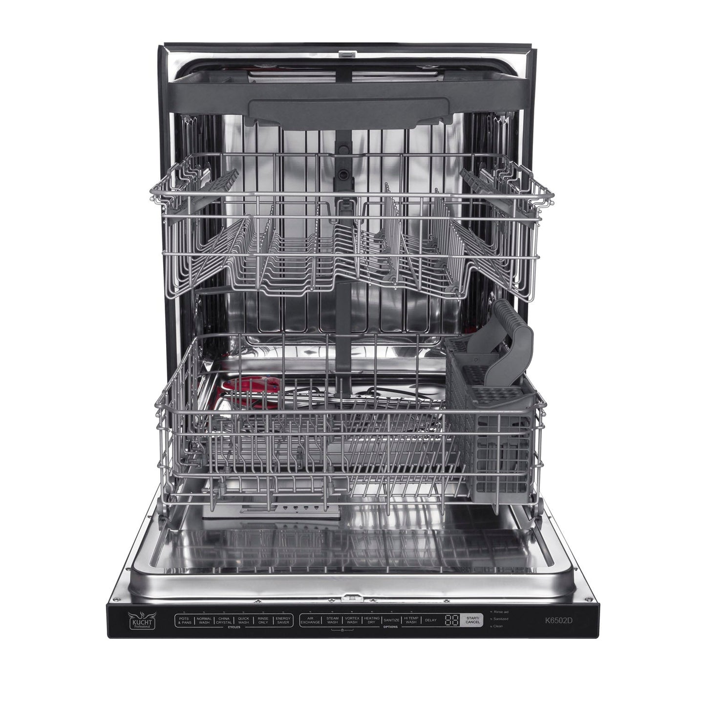 KUCHT Professional 24 in. Top Control Dishwasher Panel Ready