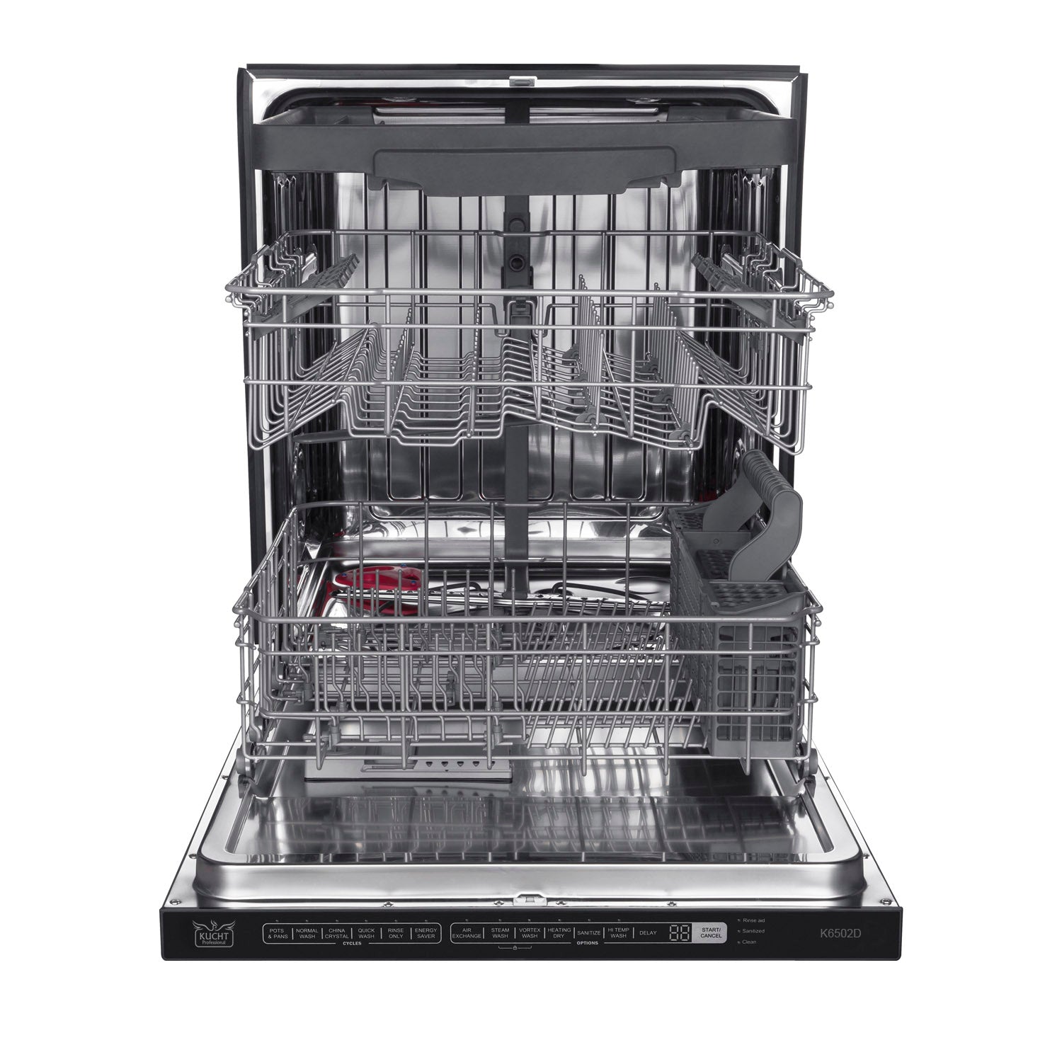 KUCHT Professional 24 in. Top Control Dishwasher Panel Ready