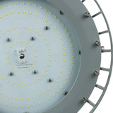 400 Watt LED Explosion Proof Round High Bay Light, B Series, Dimmable, 5000K, 56000LM, AC100-277V, IP66, Ideal for Oil & Gas Refineries, Drilling Rigs, Petrochemical Facilities