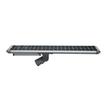 40W Outdoor LED Solar Street Light, 6500K, IP66, 18VDC, Adjustable Mount, Silver