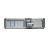 40W Outdoor LED Solar Street Light, 6500K, IP66, 18VDC, Adjustable Mount, Silver