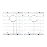 44 Inch Corner Butterfly Undermount Kitchen Sink 16 Gauge Double Bowl Sink